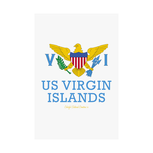 US Virgin Islands Matte Vertical Posters (Copy)