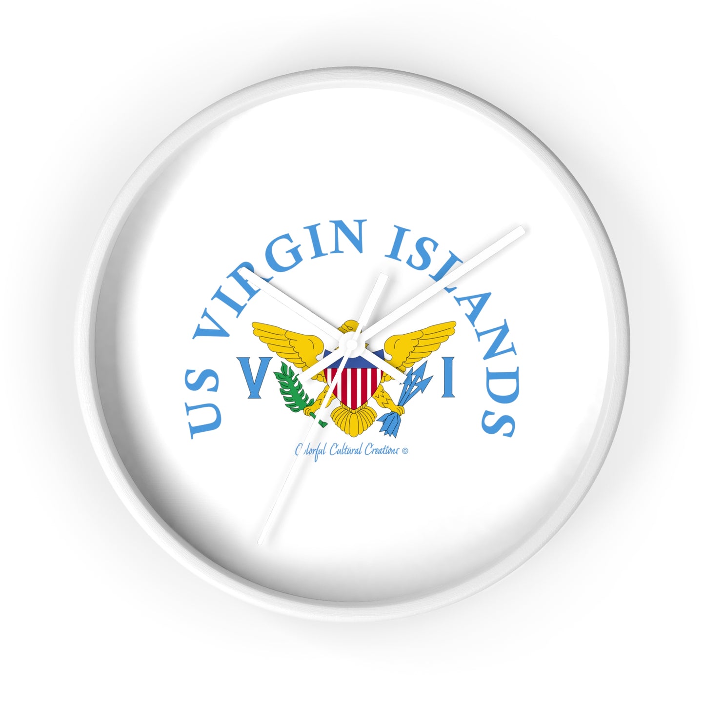 US Virgin Islands Wall Clock (Copy)