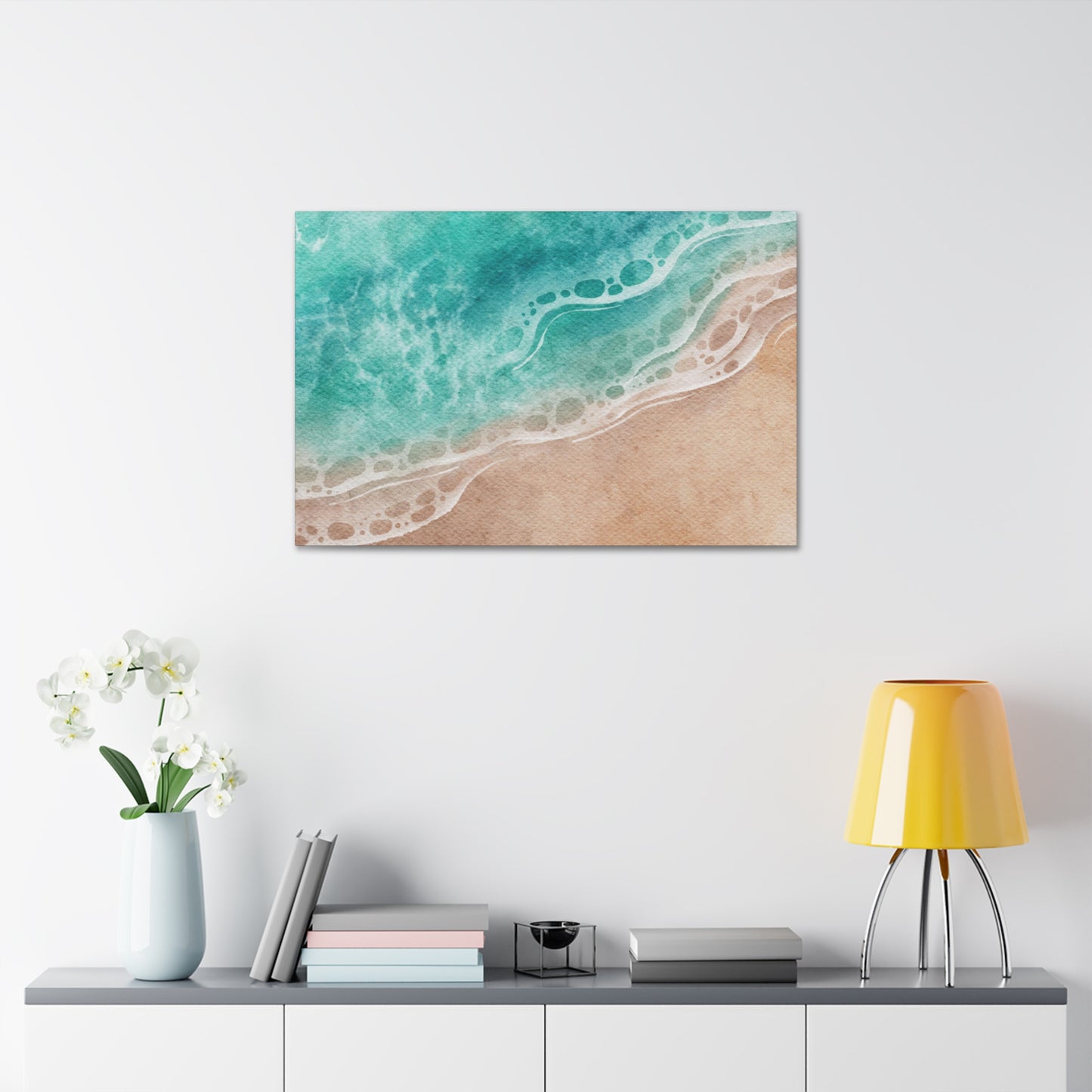 Foam Whispers: Messages from the Sea