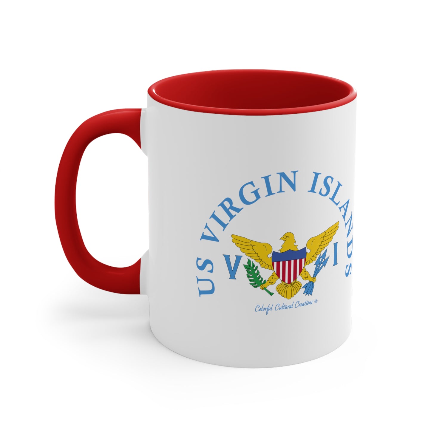 US Virgin Islands Accent Coffee Mug, 11oz (Copy)