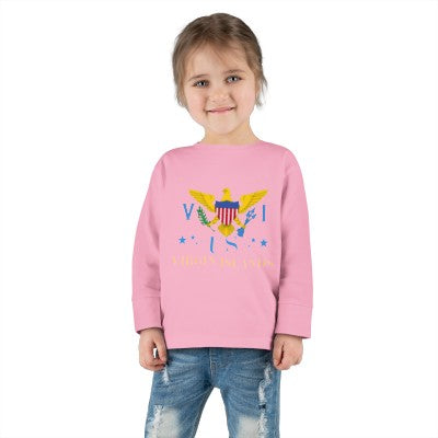 US Virgin Islands Toddler Long Sleeve Tee (Copy)