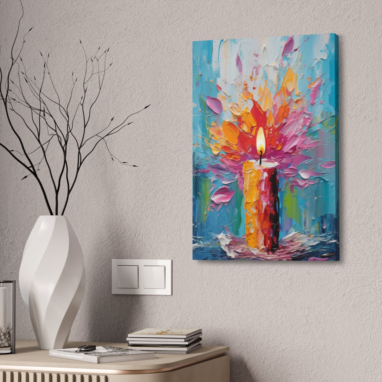 Still Flicker: A Dance of Colorful Light