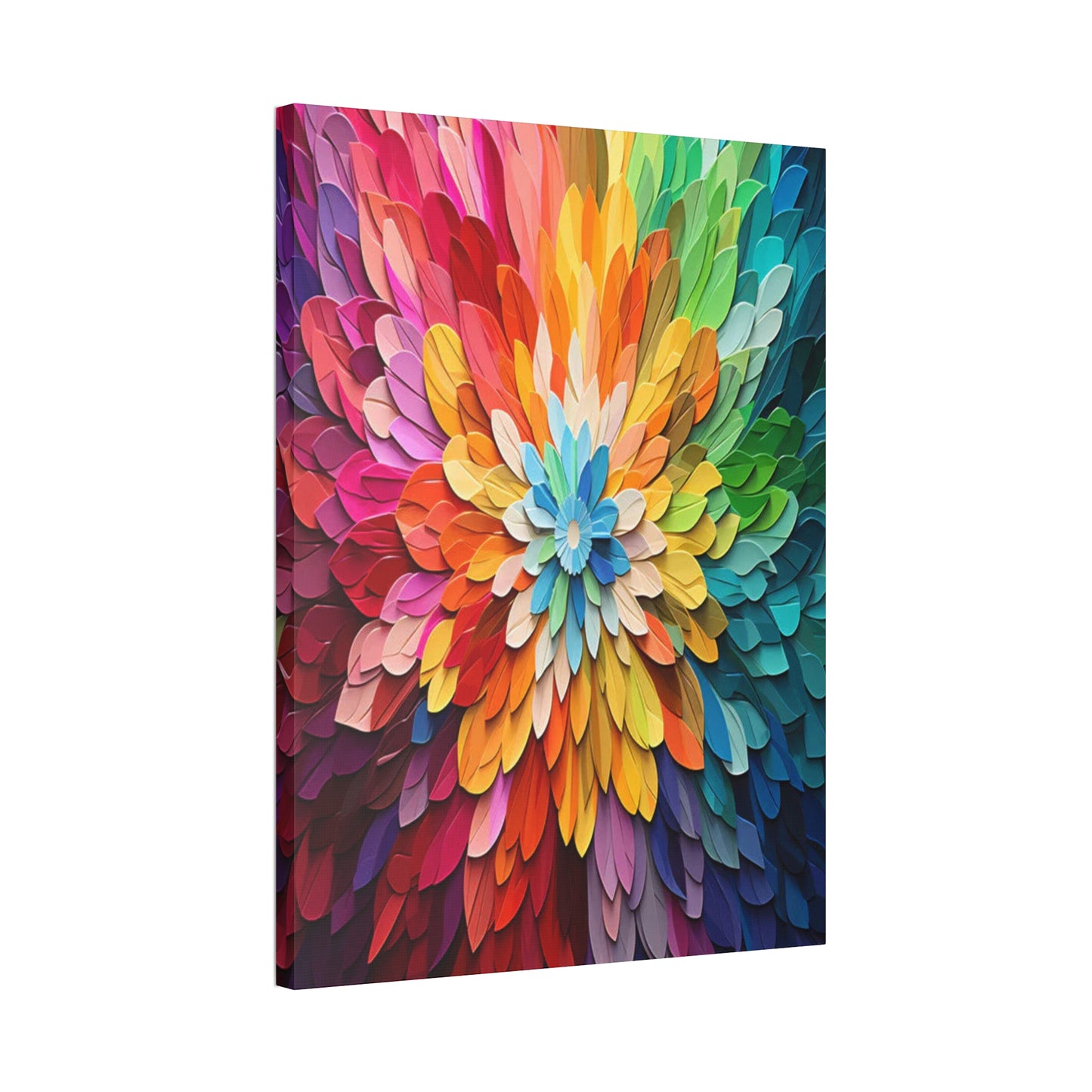 Prismatic Bloom: Infinite Floral Radiance