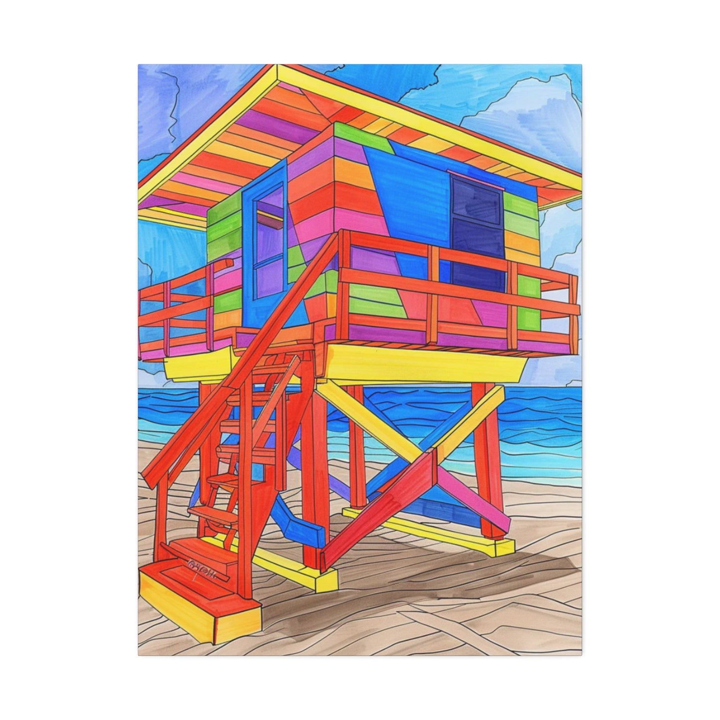 On Duty: Coastal Life Captured in Vivid Detail