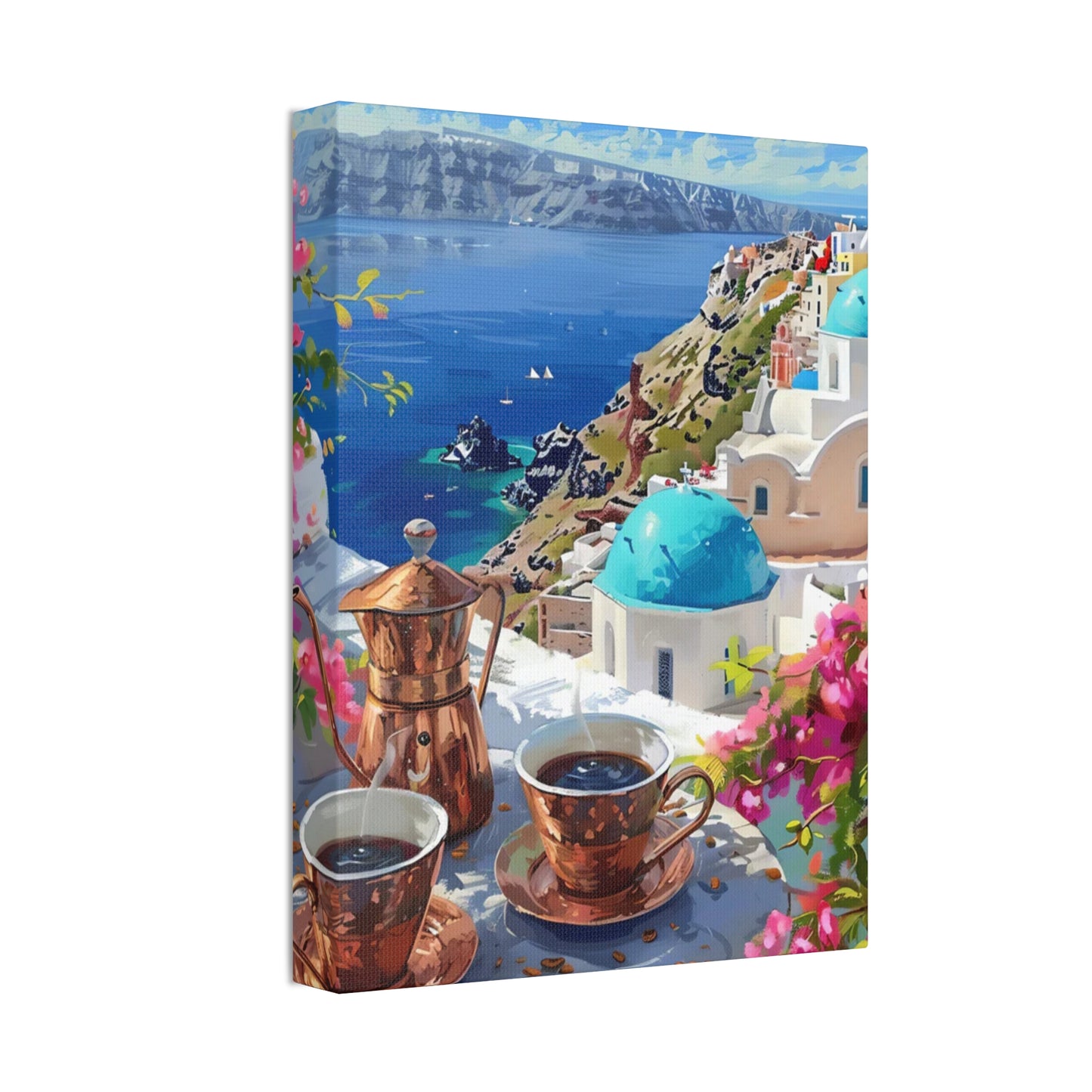 Coffee for Two: A Still Life of Comfort and Charm