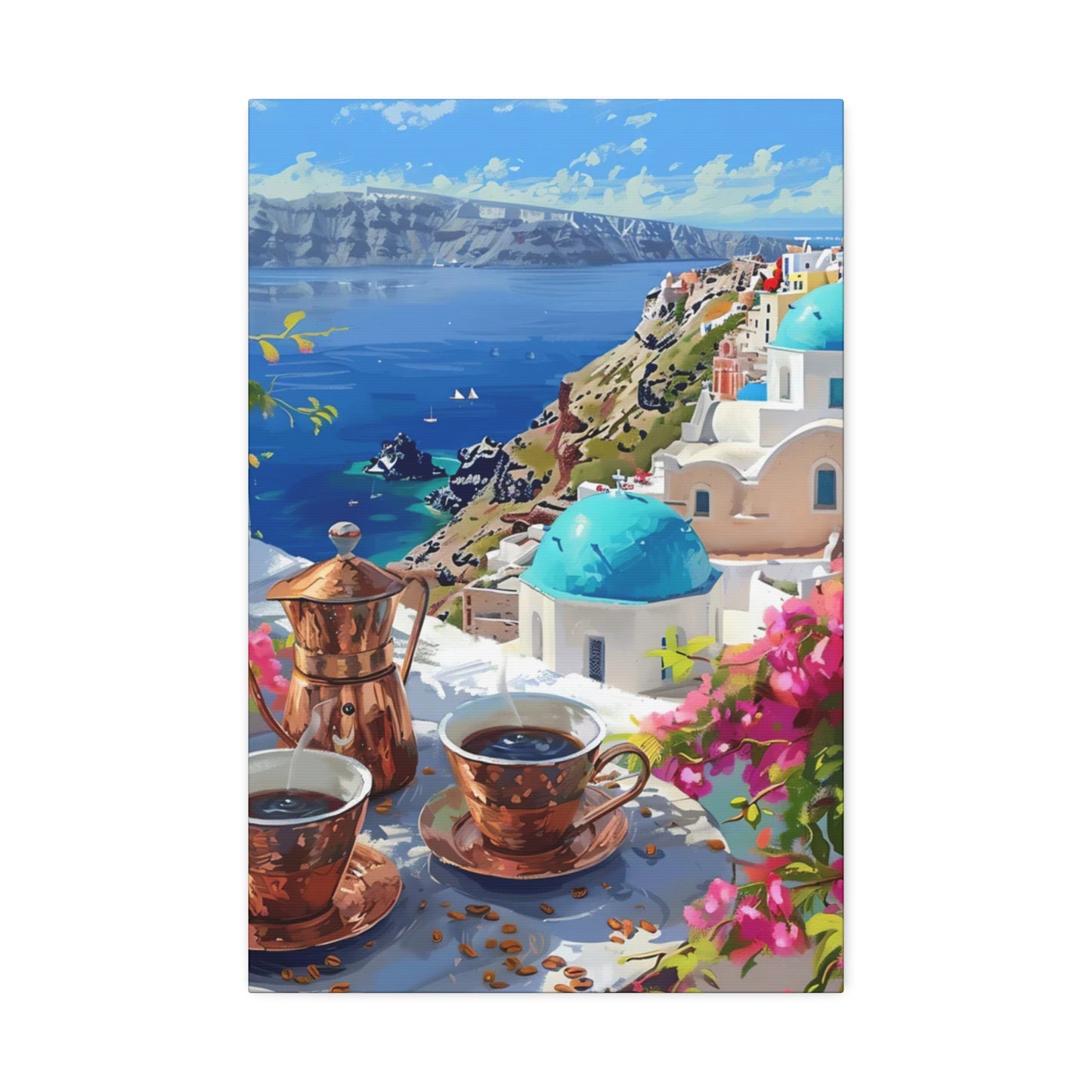 Coffee for Two: A Still Life of Comfort and Charm