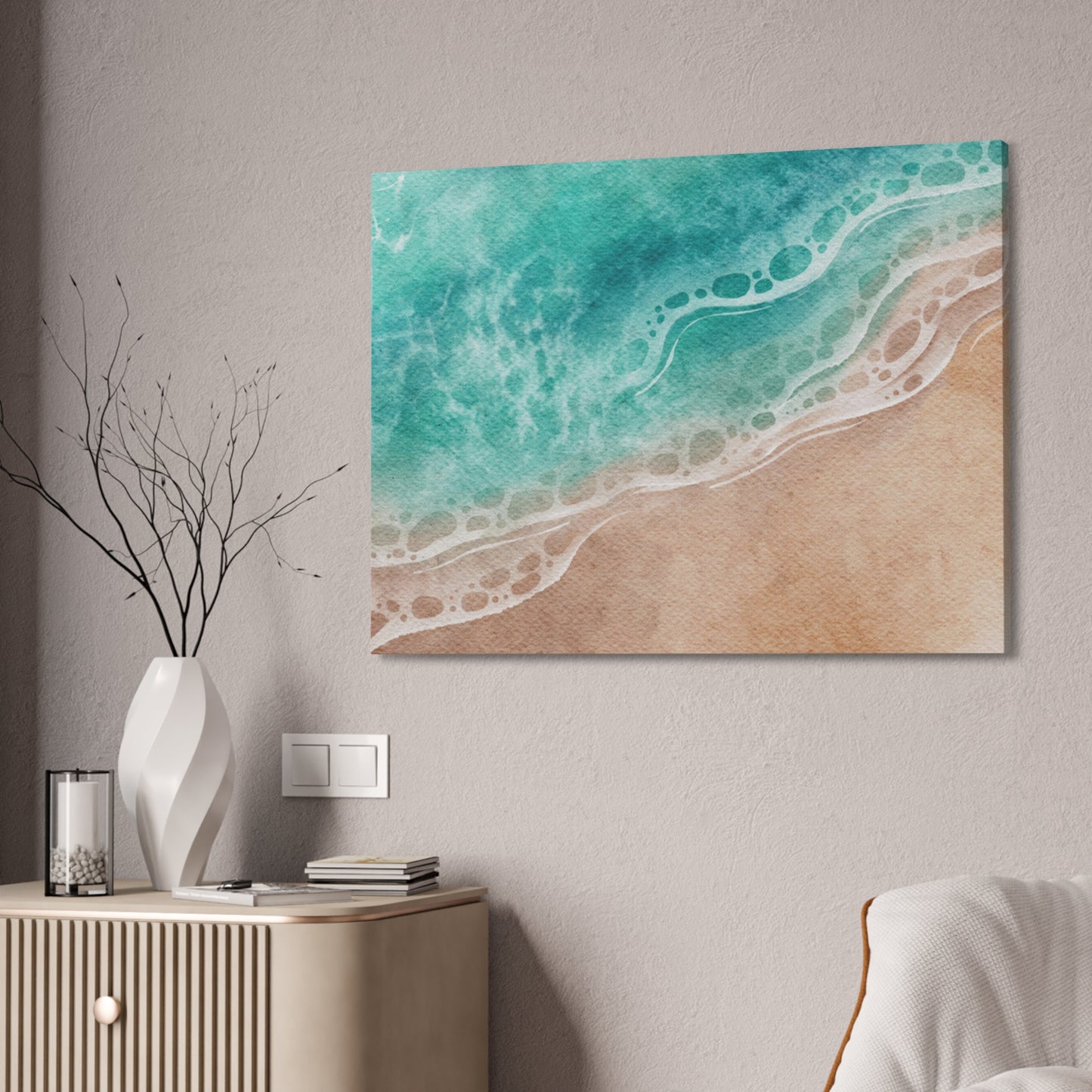 Foam Whispers: Messages from the Sea