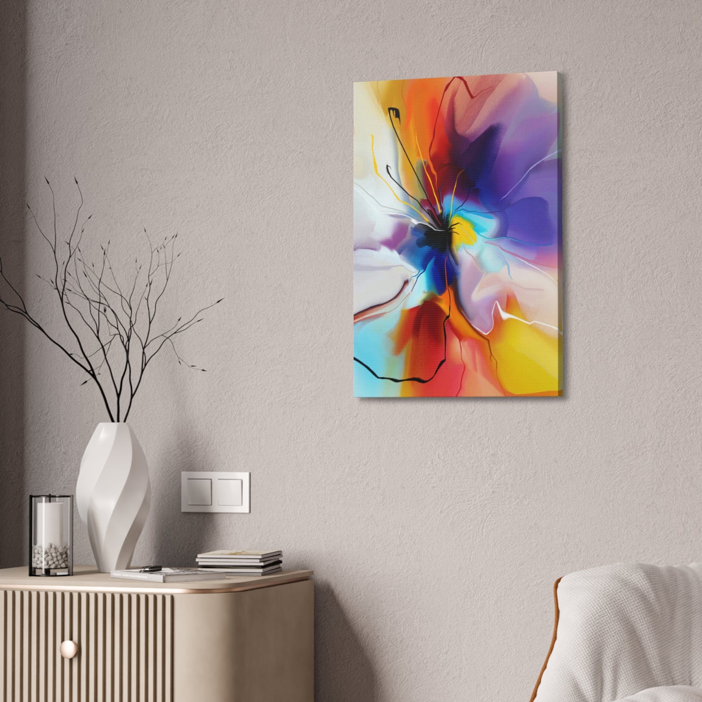 Glowing Petals: Luminescent Flora