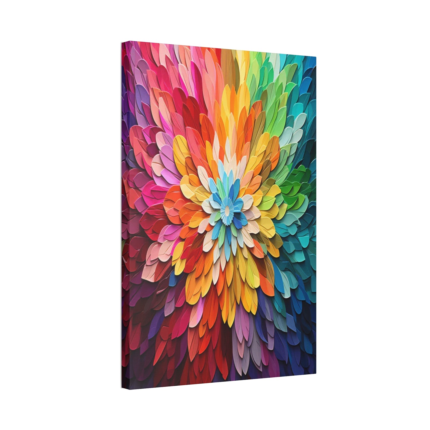 Prismatic Bloom: Infinite Floral Radiance