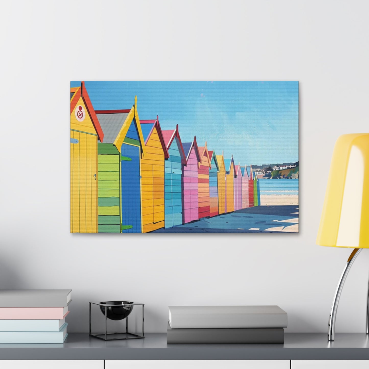 Seaside Prismatics: Colorful Ocean Views in Art