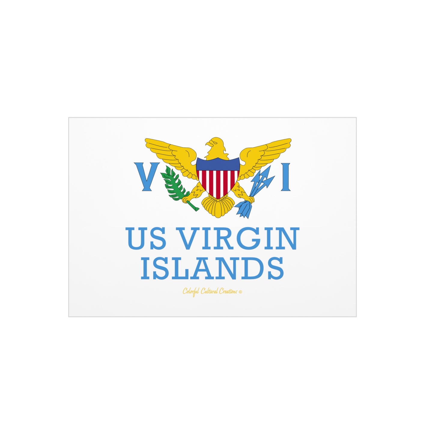US Virgin Islands Foam Board (Copy)