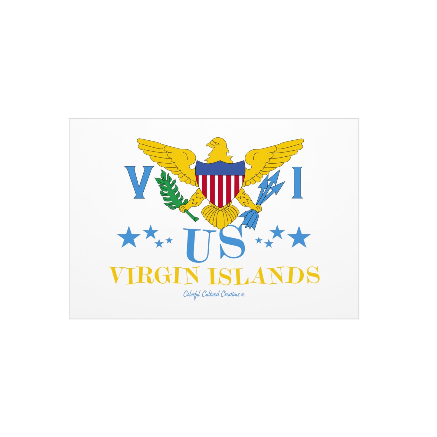 US Virgin Islands Foam Board (Copy)