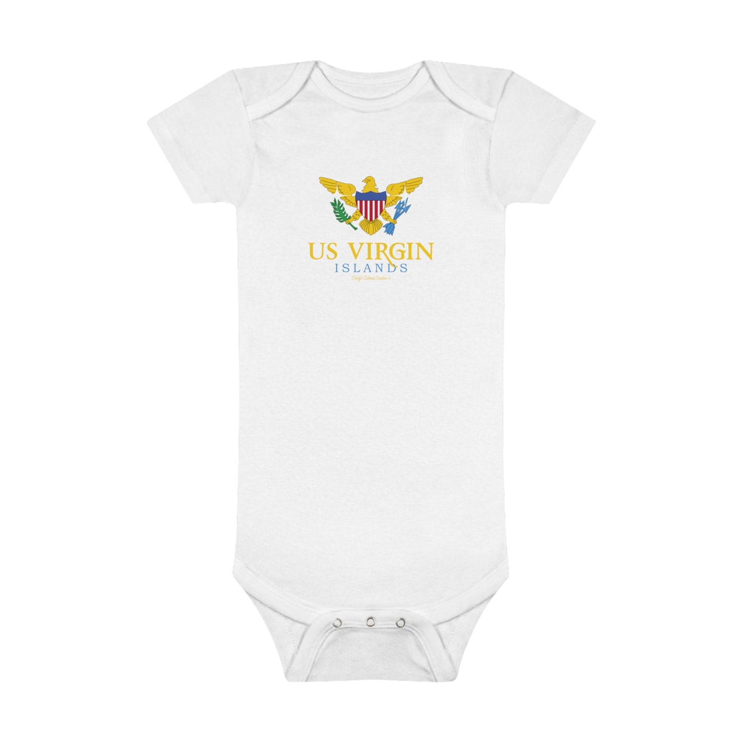 US Virgin Islands Baby Short Sleeve Onesie® (Copy)