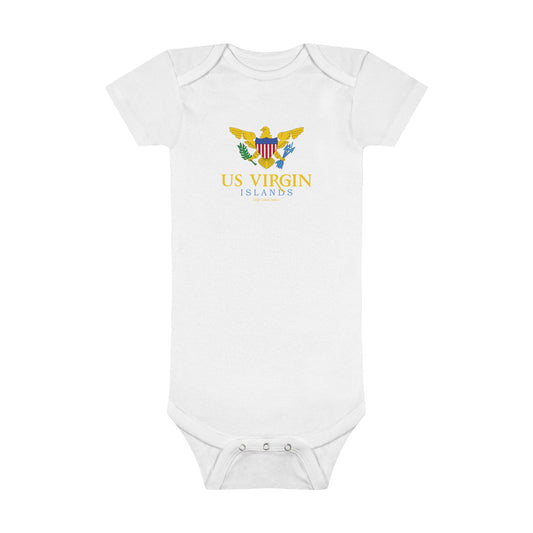 US Virgin Islands Baby Short Sleeve Onesie® (Copy)