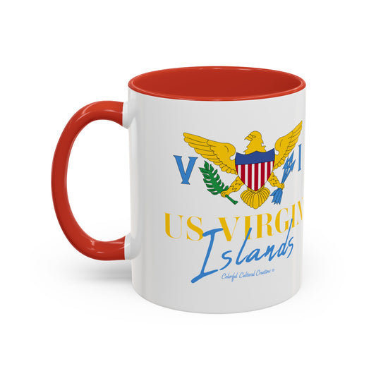 US Virgin Islands Accent Coffee Mug, 11oz (Copy)