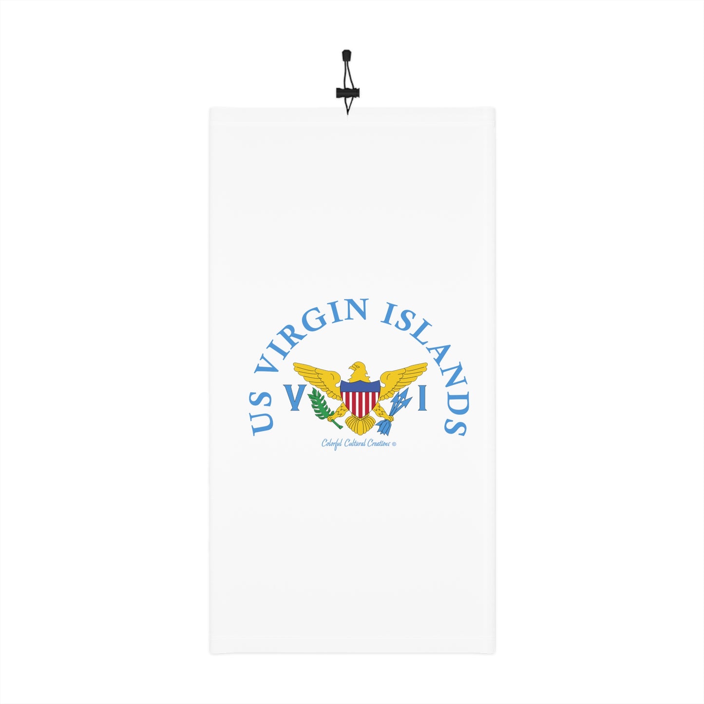 US Virgin Islands Winter Neck Gaiter With Drawstring (Copy)