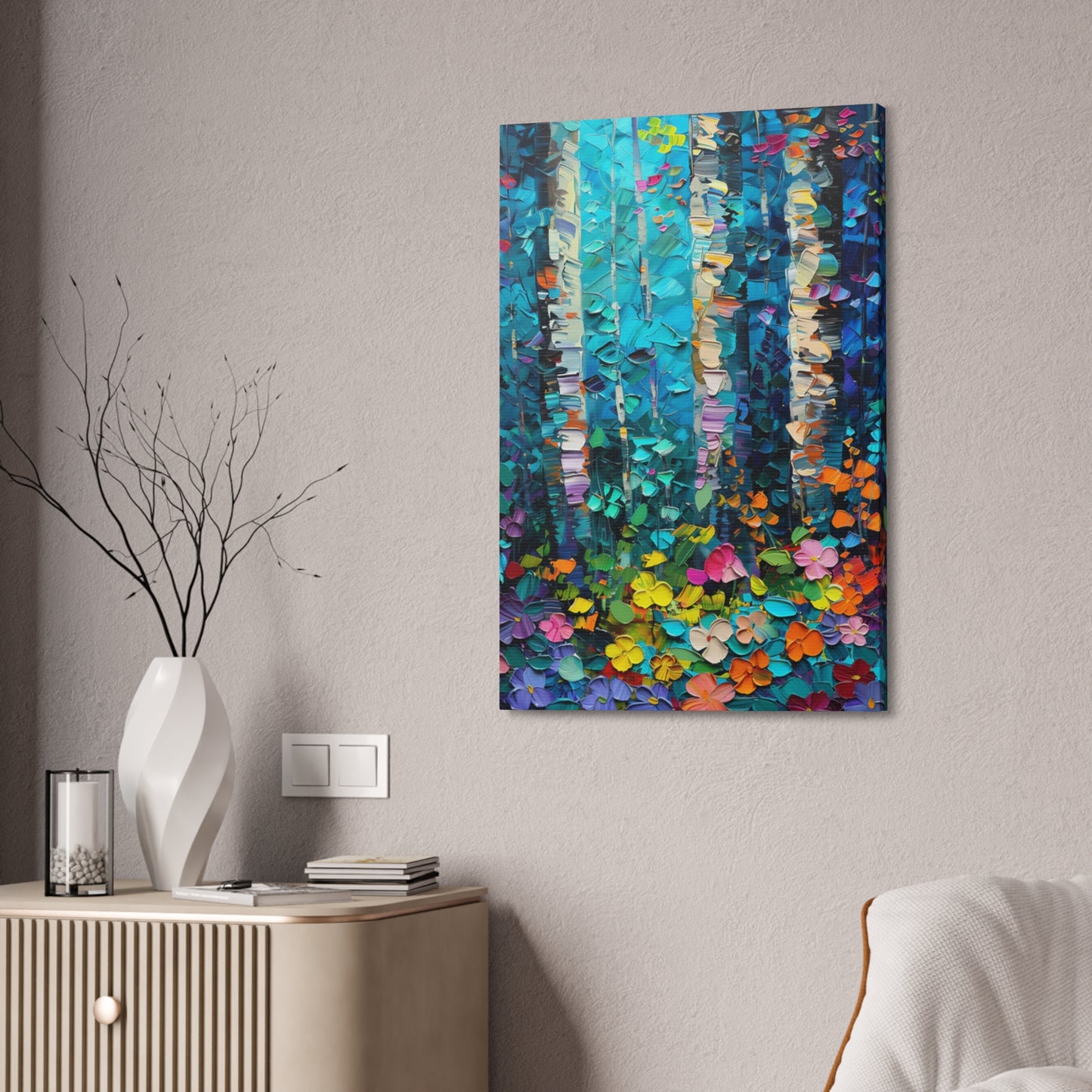 Emerald Petals: Forest Bloom Fantasy