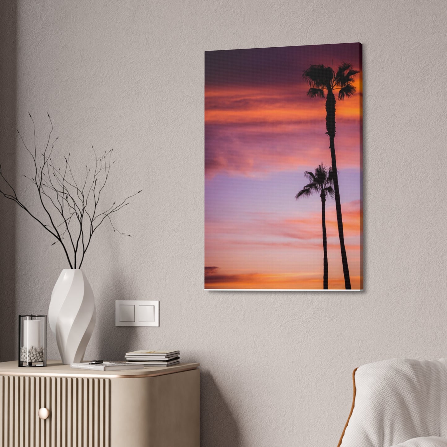 Dusk Silhouettes: Sunset Splendor
