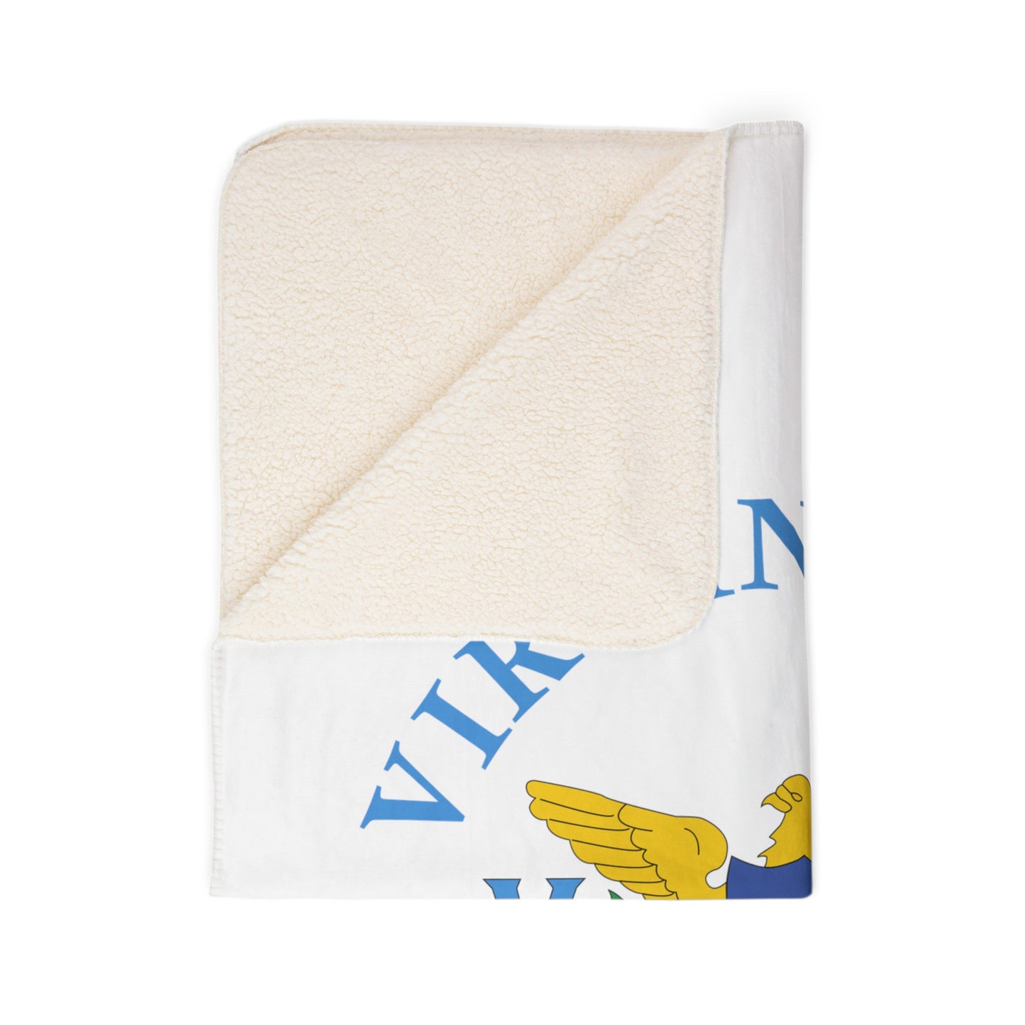 US Virgin Islands Fleece Sherpa Blanket (Copy)
