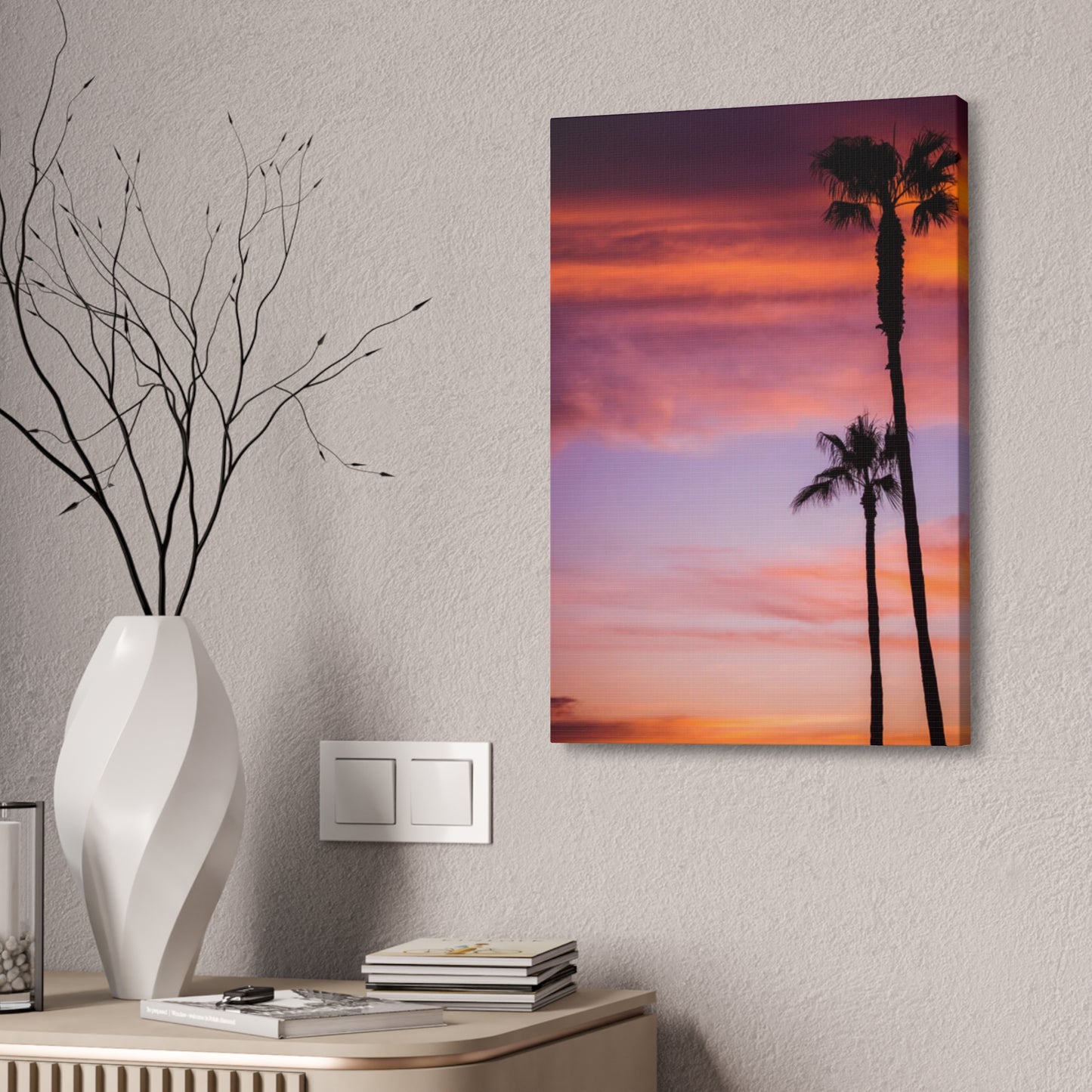 Dusk Silhouettes: Sunset Splendor