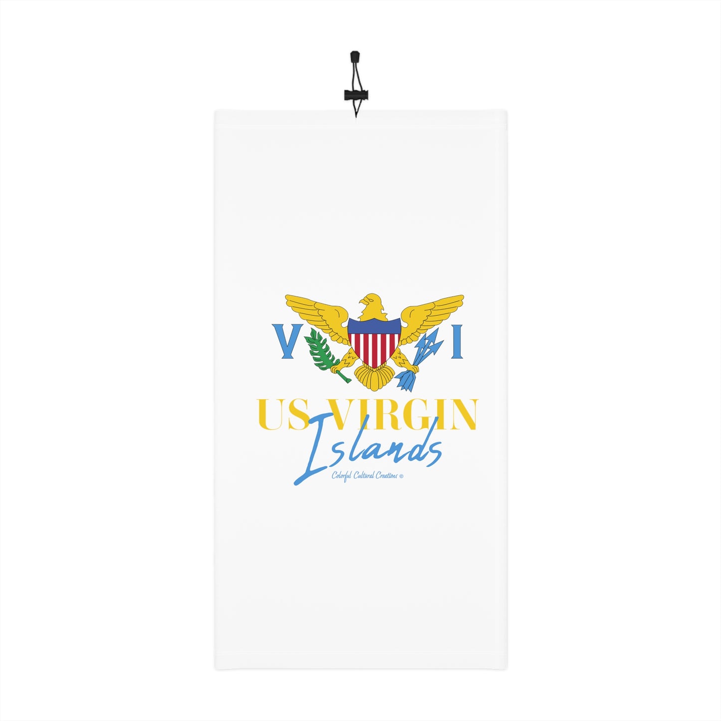 US Virgin Islands Winter Neck Gaiter With Drawstring (Copy)