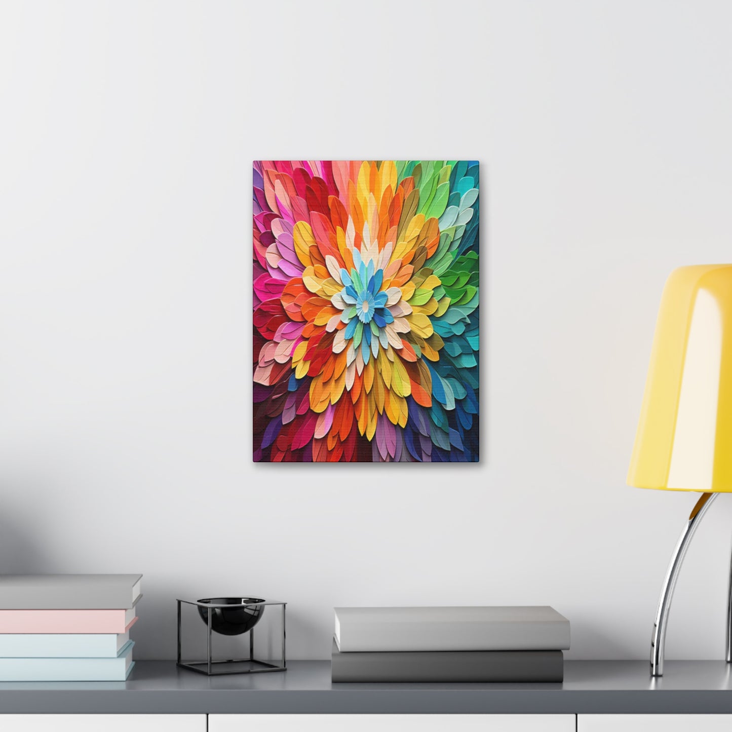 Prismatic Bloom: Infinite Floral Radiance