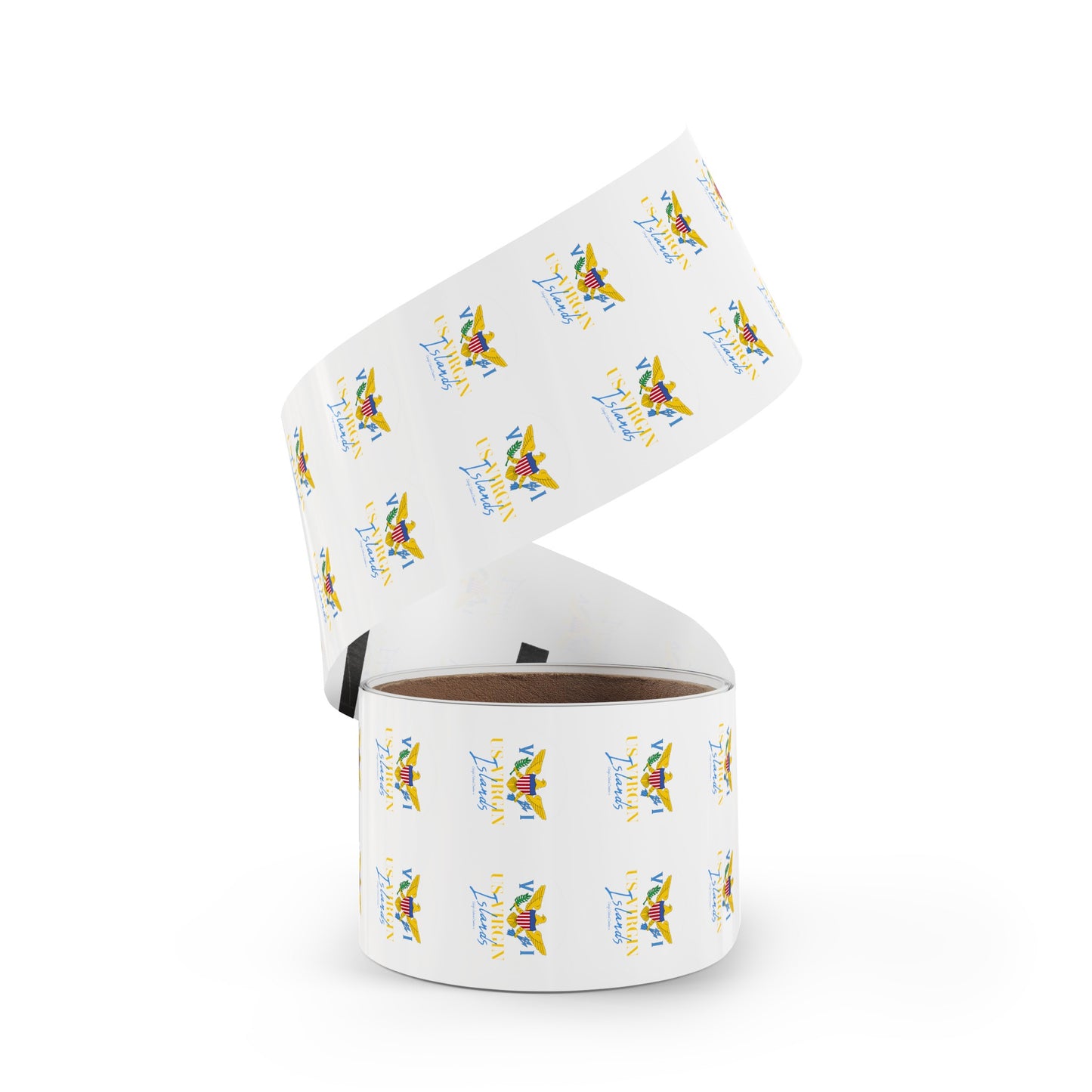 US Virgin Islands Round Sticker Label Rolls (Copy)