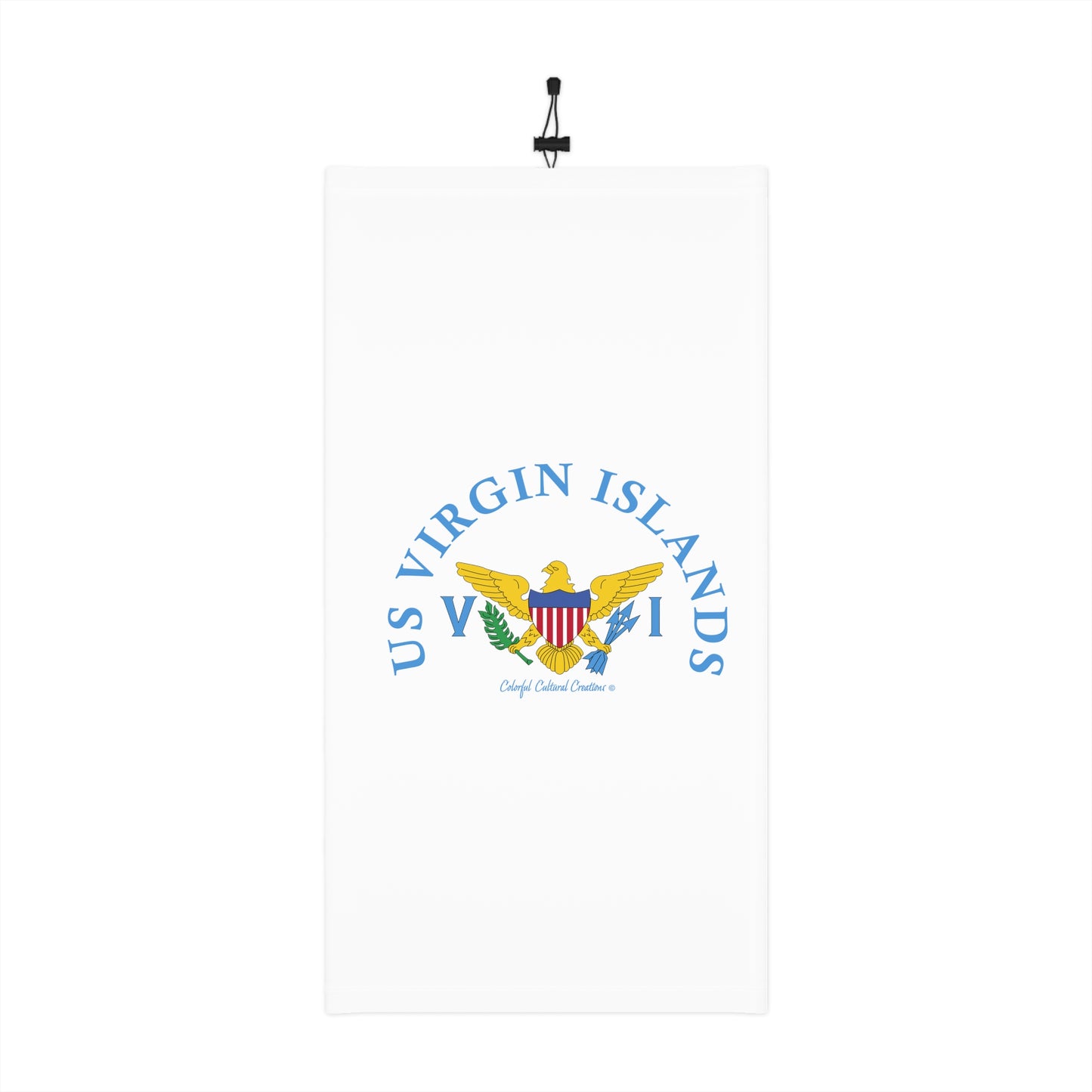 US Virgin Islands Winter Neck Gaiter With Drawstring (Copy)