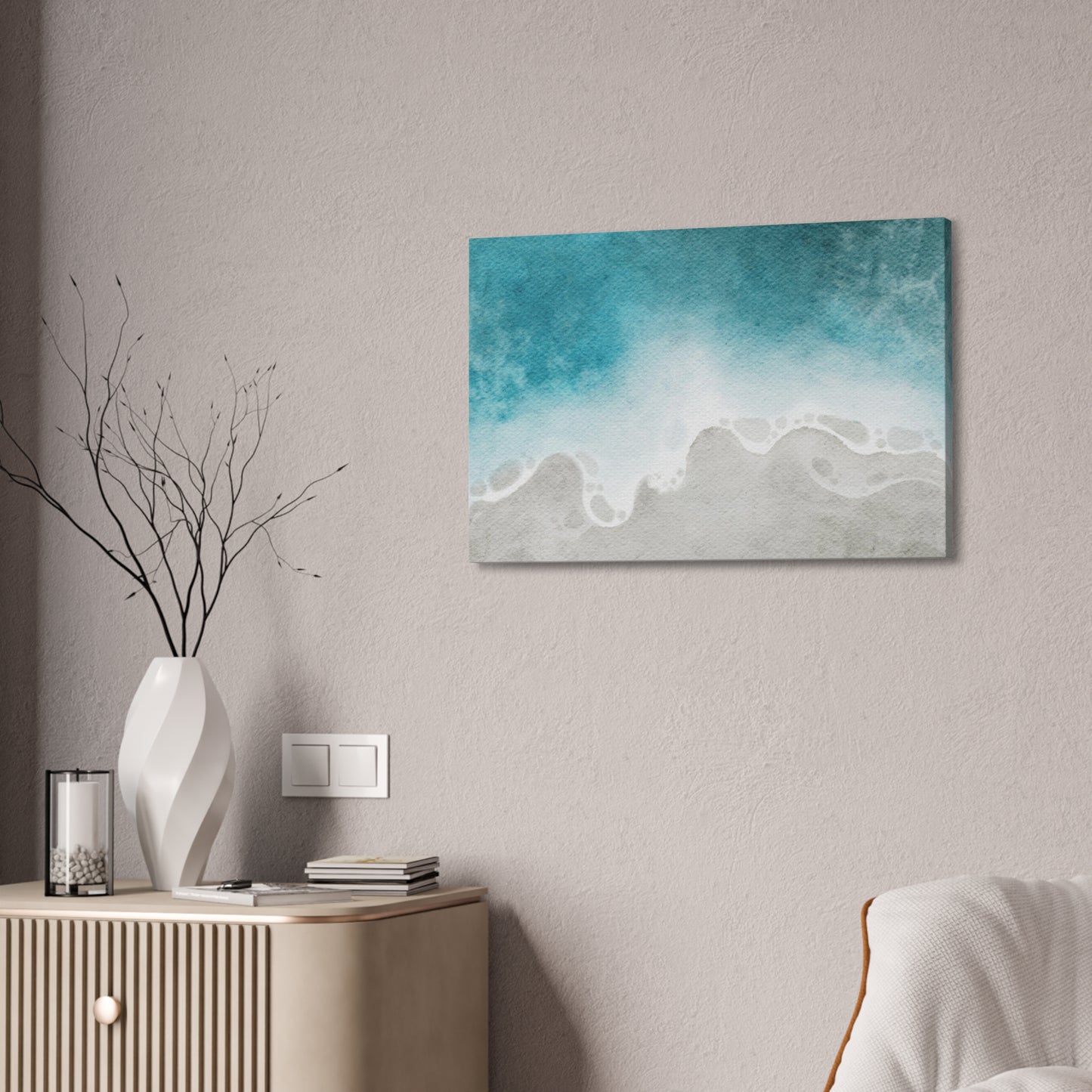 Drift Embrace: Enveloped by the Sea