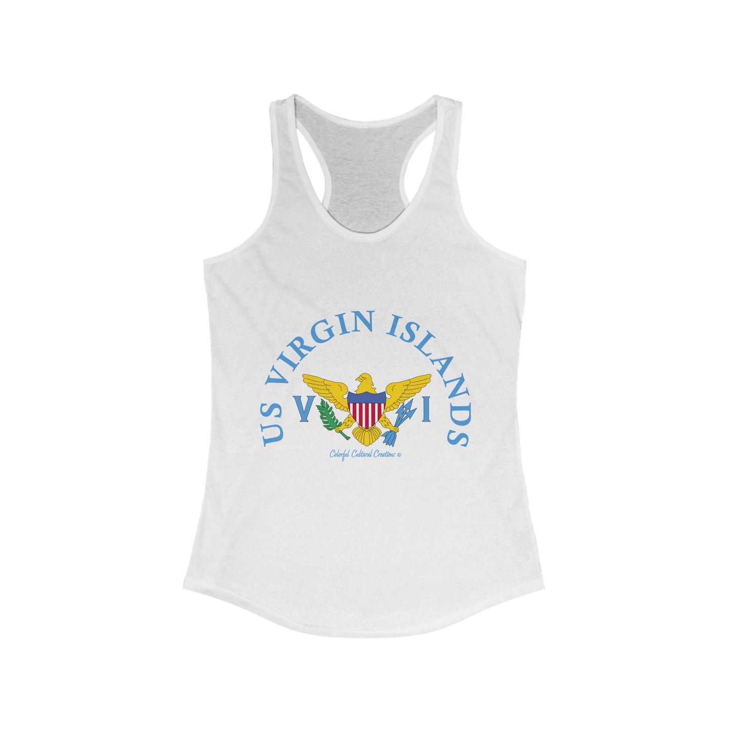 US Virgin Islands Women's Ideal Racerback Tank (Copy)