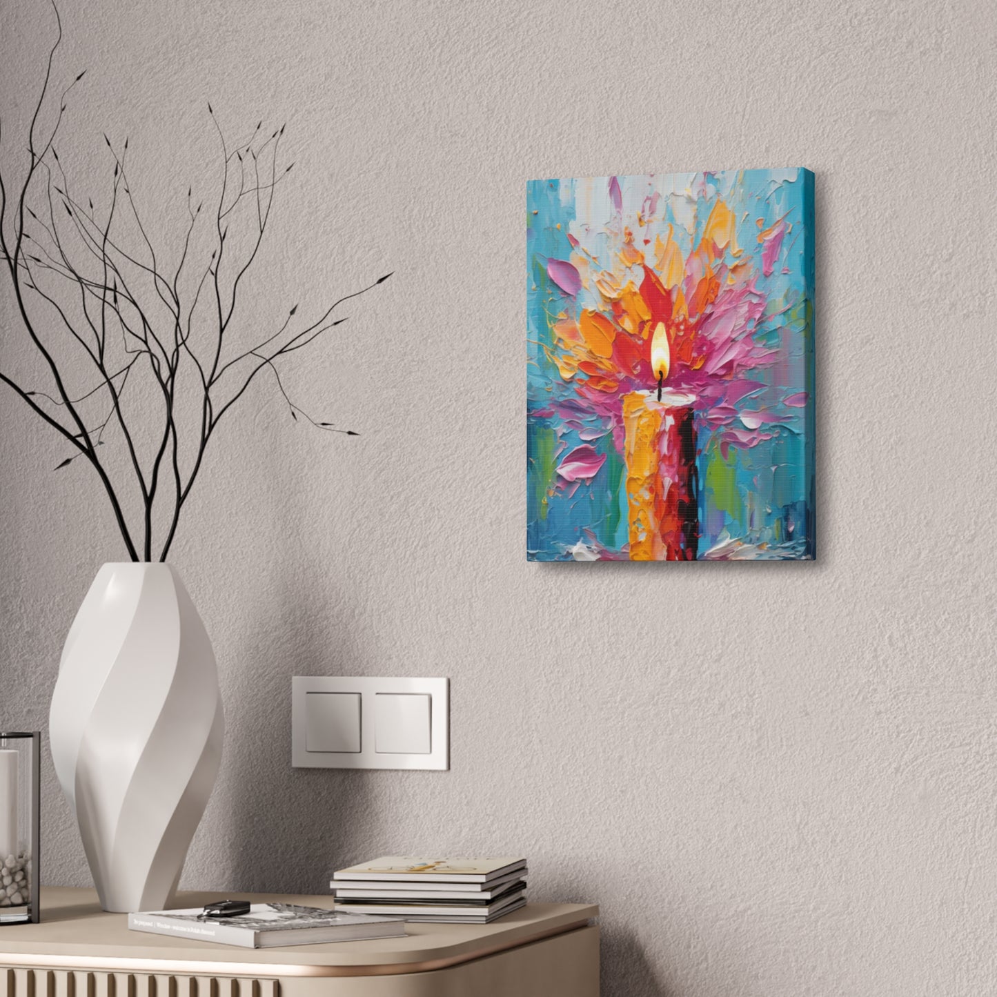 Still Flicker: A Dance of Colorful Light