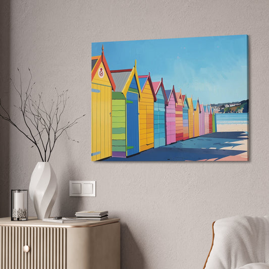 Seaside Prismatics: Colorful Ocean Views in Art