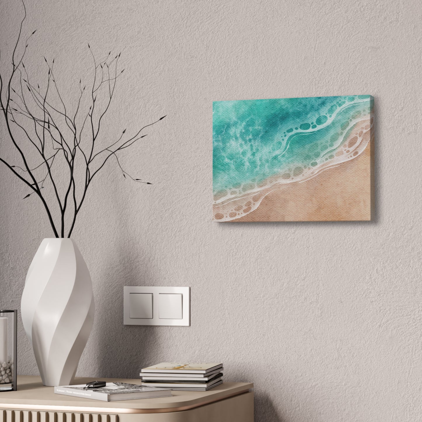 Foam Whispers: Messages from the Sea