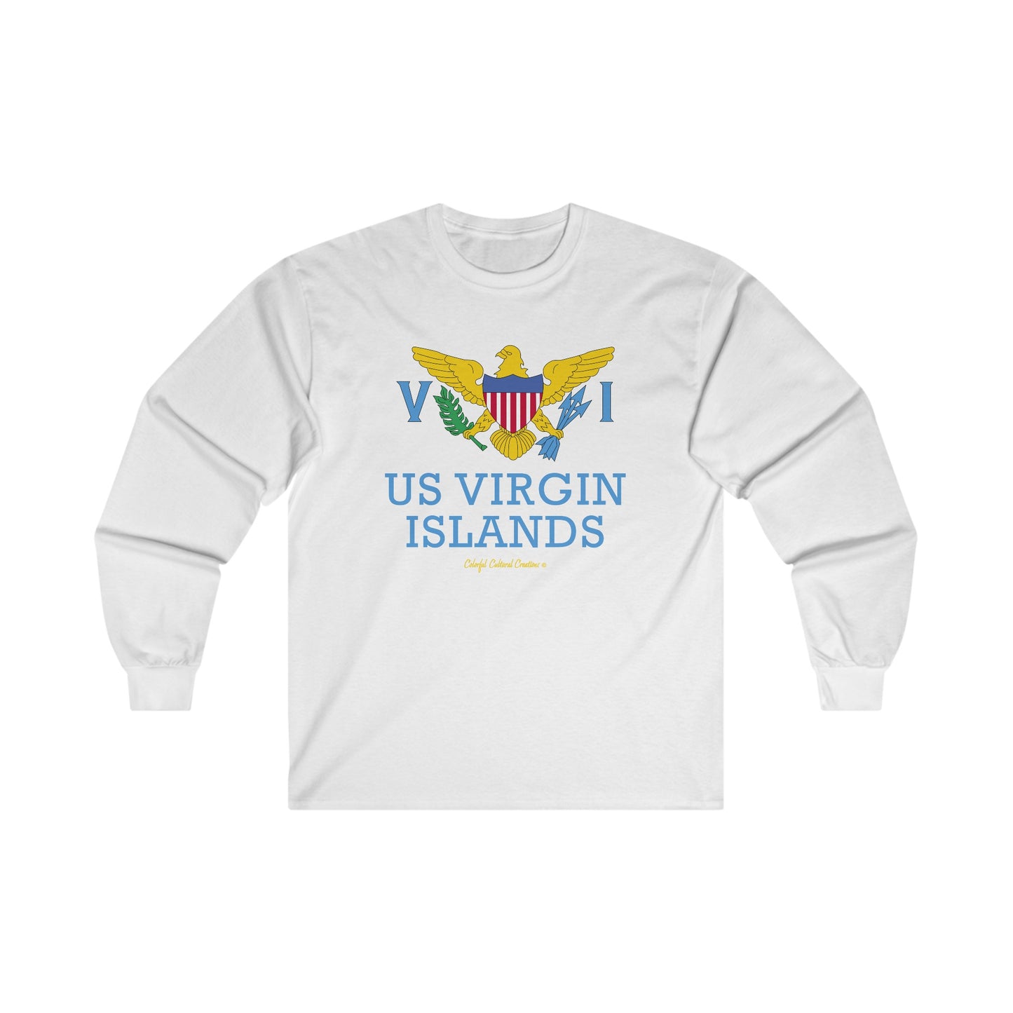 US Virgin Islands Ultra Cotton Long Sleeve Tee (Copy)