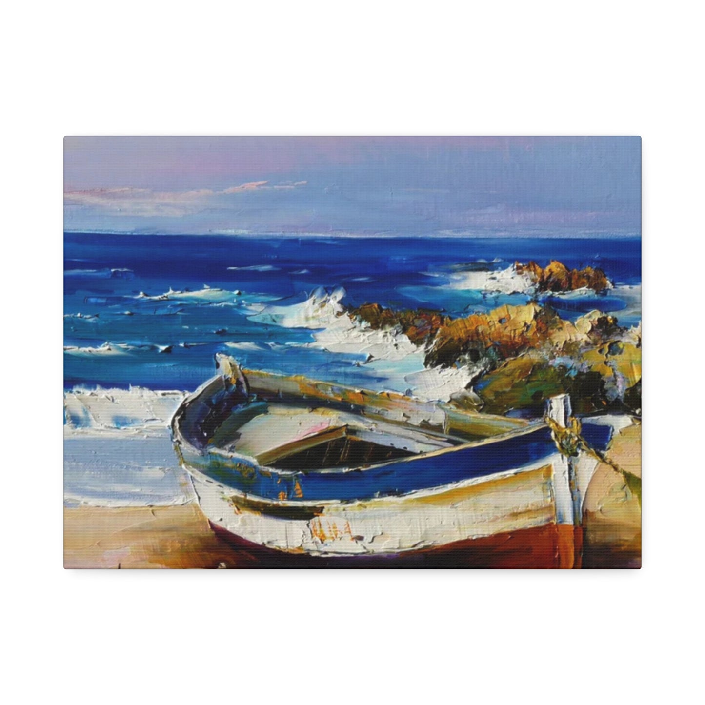 Stranded Beauty: Beached Among the Rocks