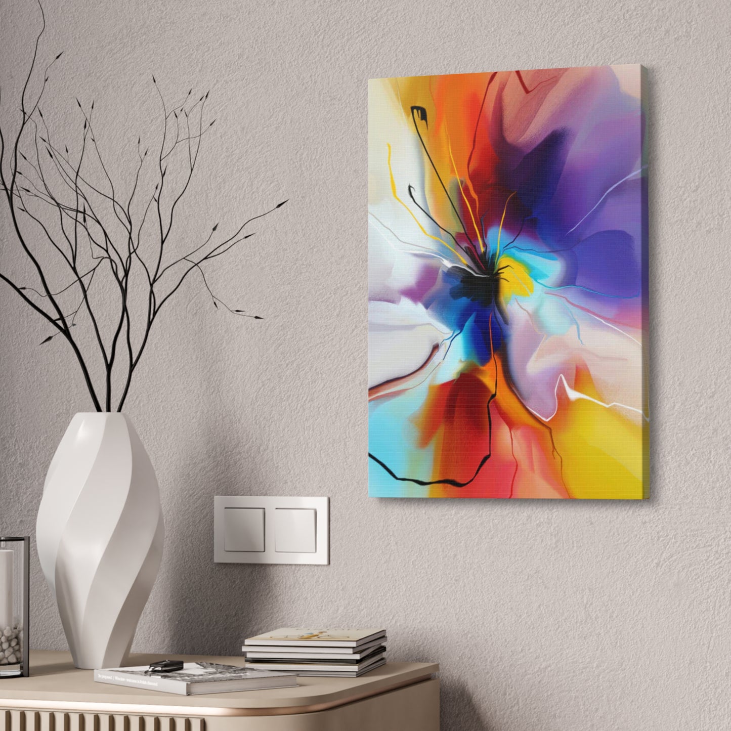 Glowing Petals: Luminescent Flora