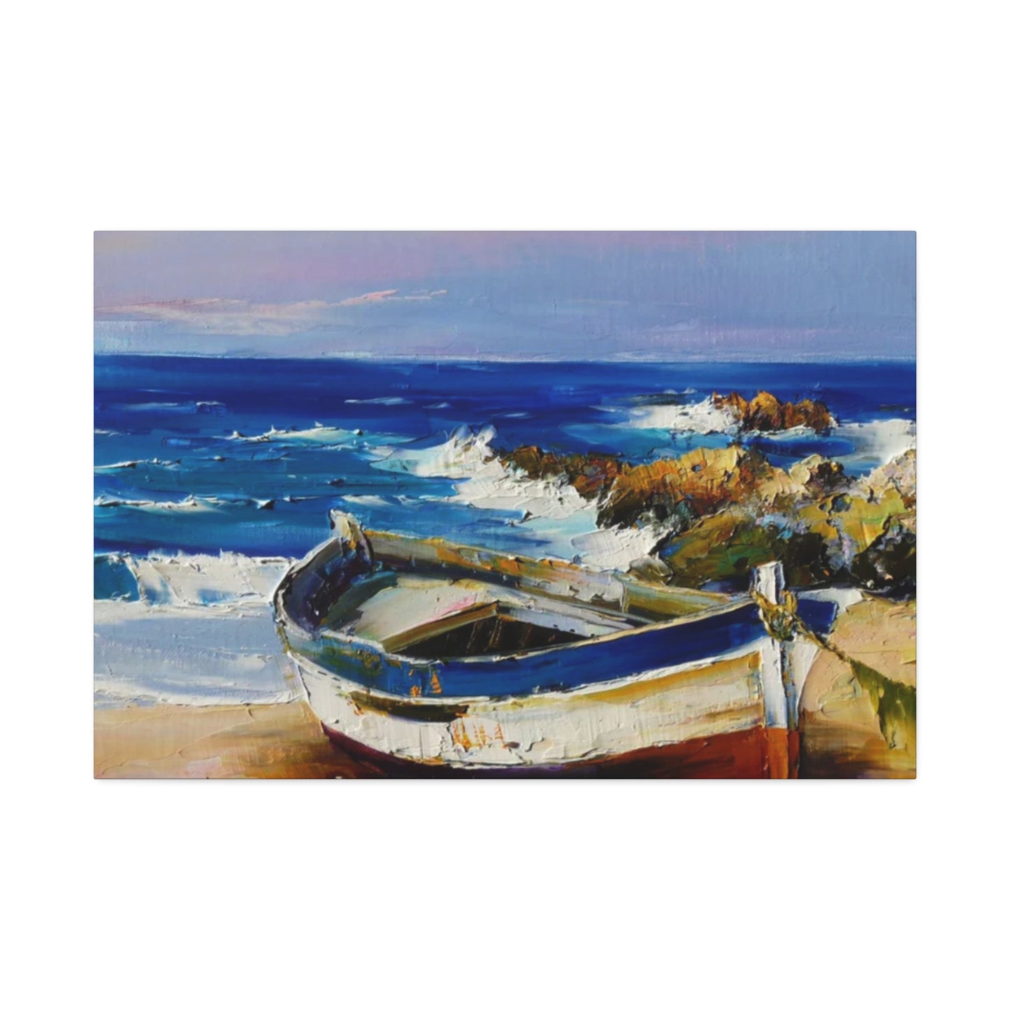 Stranded Beauty: Beached Among the Rocks