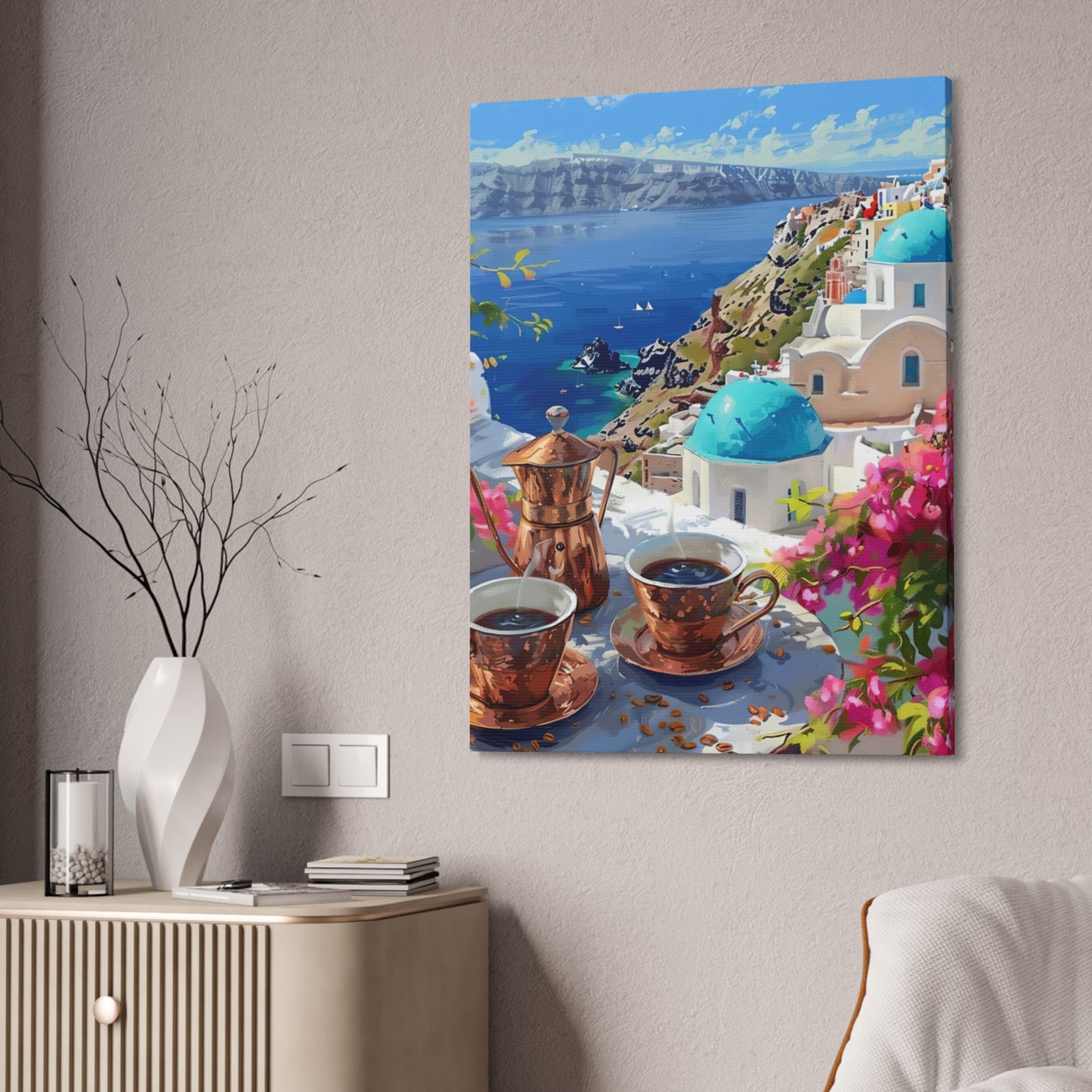 Coffee for Two: A Still Life of Comfort and Charm
