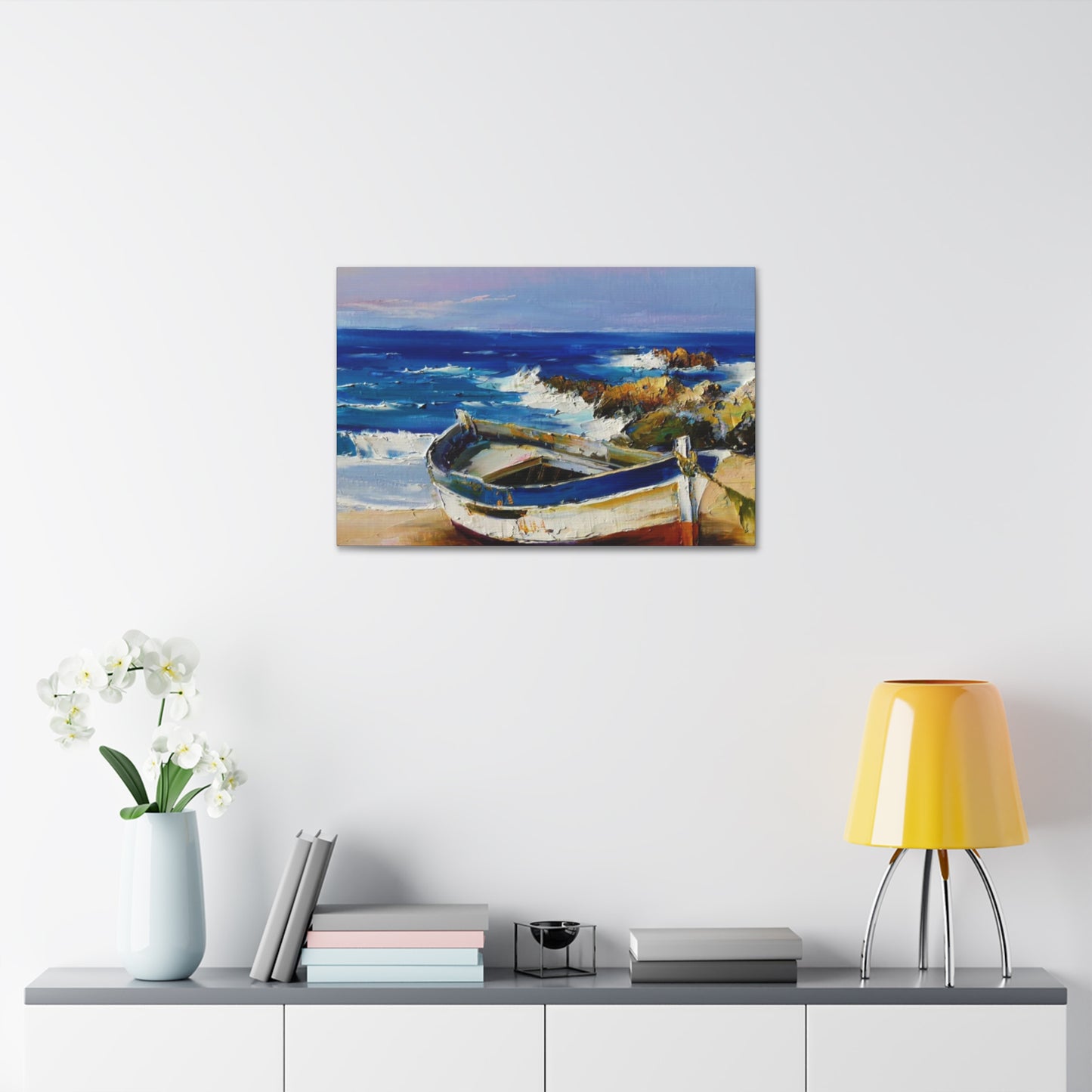 Stranded Beauty: Beached Among the Rocks