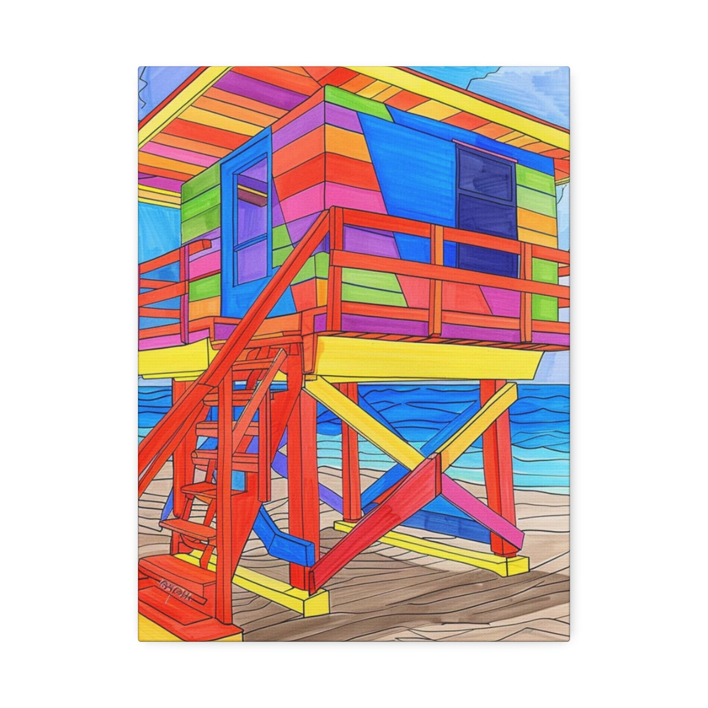 On Duty: Coastal Life Captured in Vivid Detail