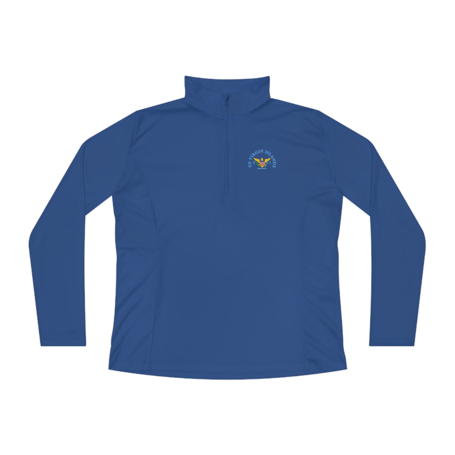 US Virgin Islands Ladies Quarter-Zip Pullover (Copy)