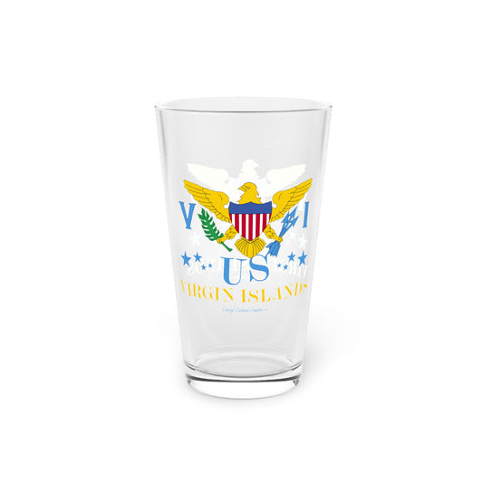 US Virgin Islands Pint Glass, 16oz (Copy)