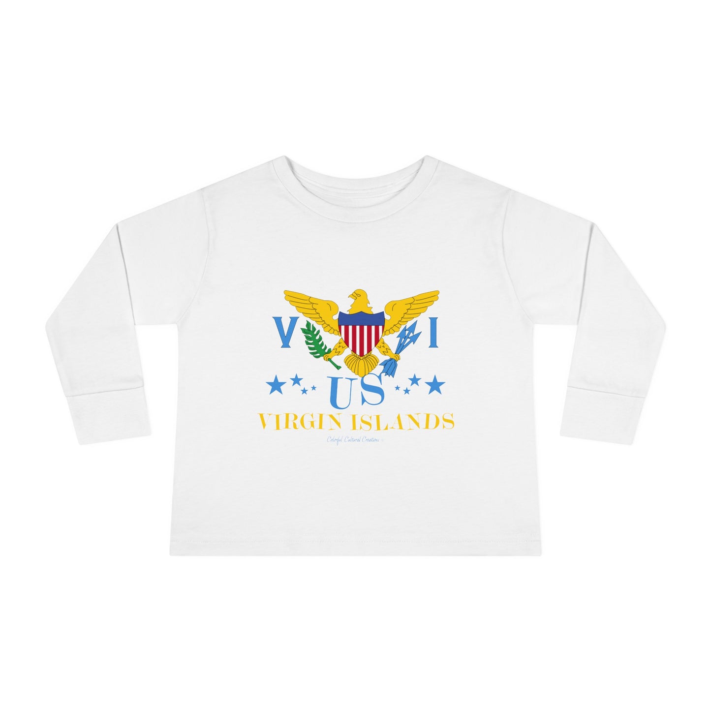 US Virgin Islands Toddler Long Sleeve Tee (Copy)