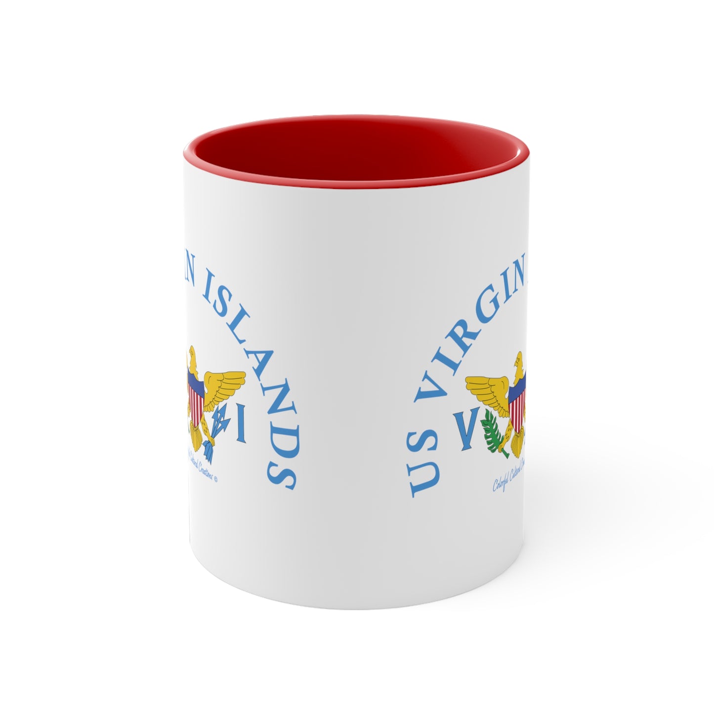 US Virgin Islands Accent Coffee Mug, 11oz (Copy)