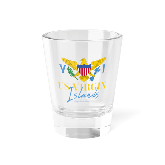 US Virgin Islands Shot Glass, 1.5oz (Copy)