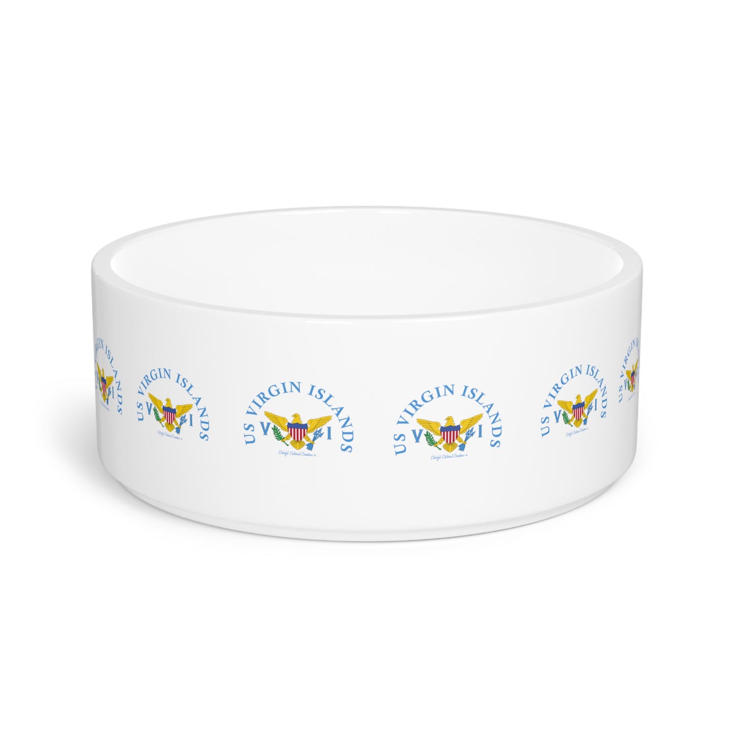 US Virgin Islands Pet Bowl (Copy)
