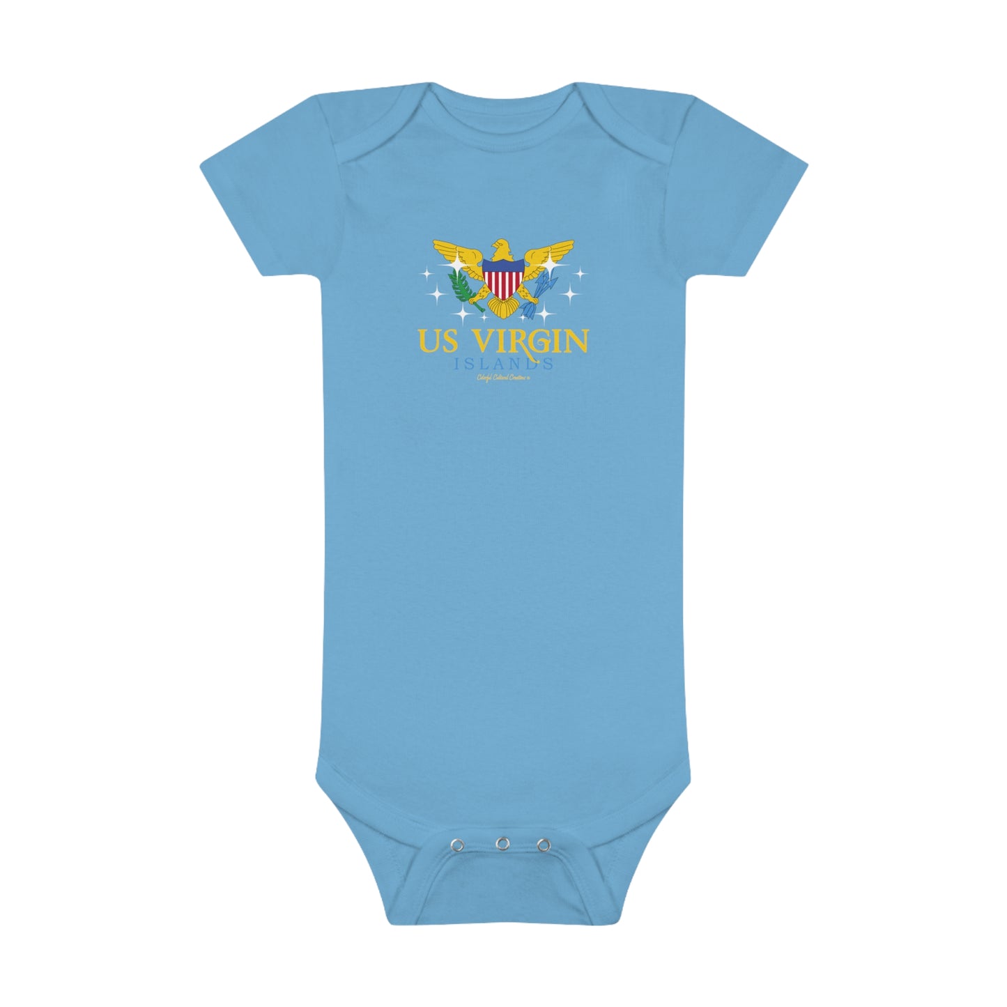US Virgin Islands Baby Short Sleeve Onesie® (Copy)