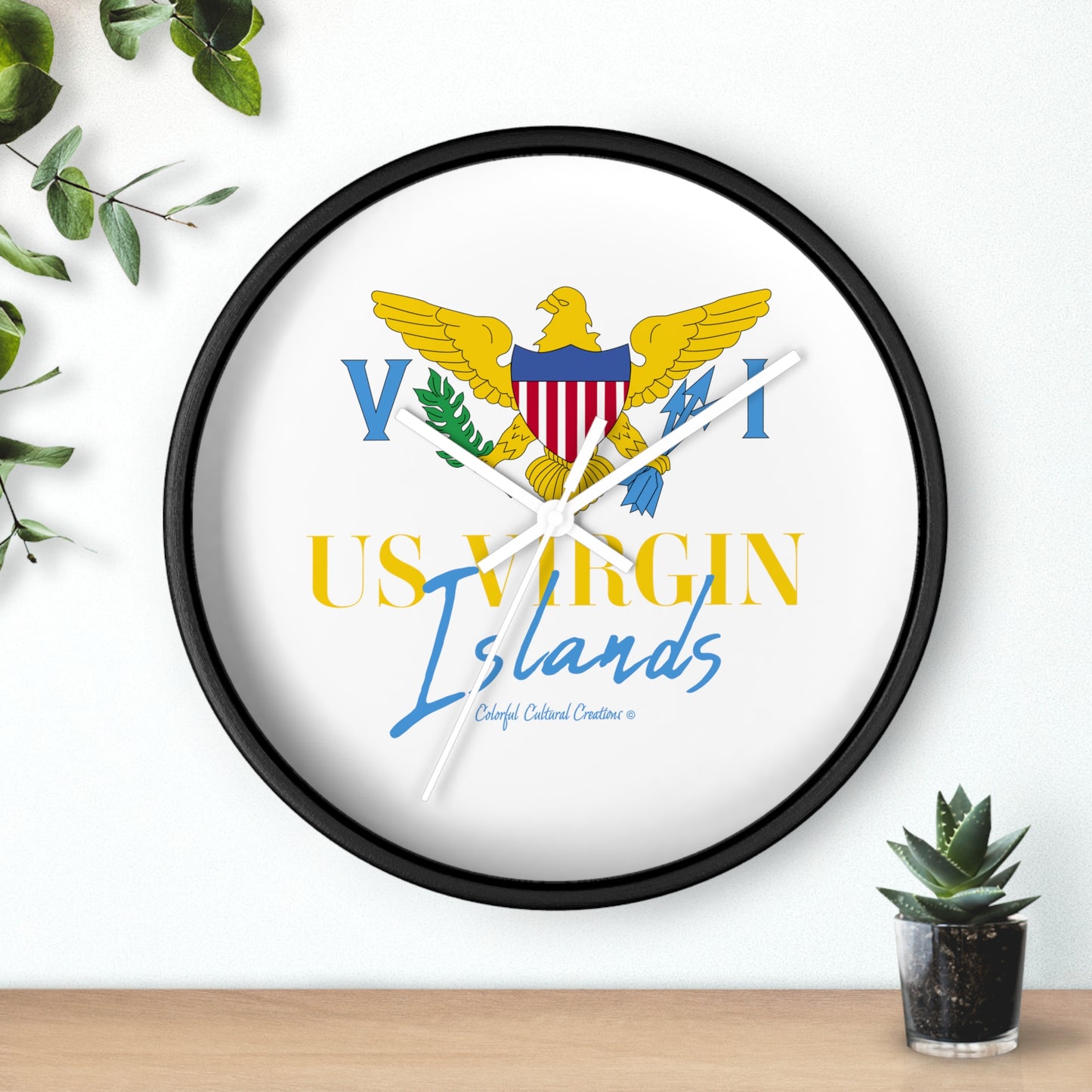 US Virgin Islands Wall Clock (Copy)
