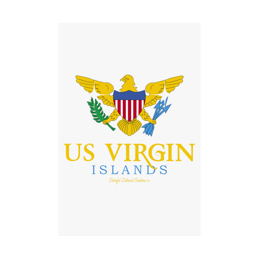 US Virgin Islands Matte Vertical Posters (Copy)