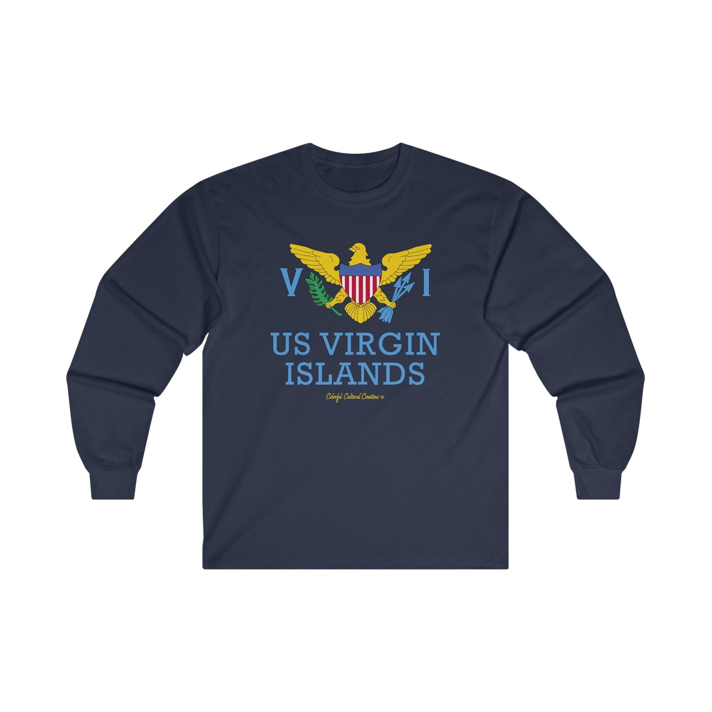 US Virgin Islands Ultra Cotton Long Sleeve Tee (Copy)